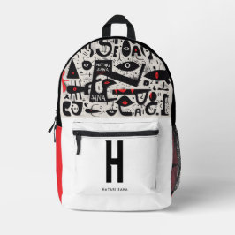 Impresa Mochila "Spring/Summer 2024" de HATARI SANA