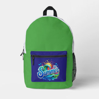Impresa Mochila Summer Waves
