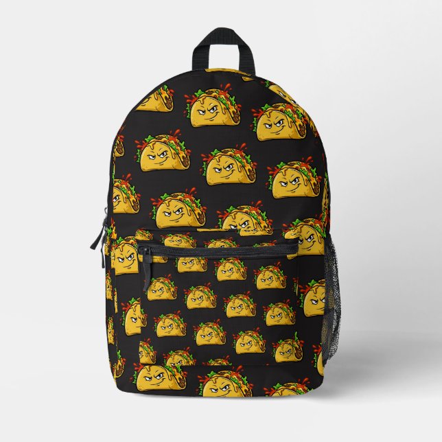 Impresa Mochila Taco (Anverso)