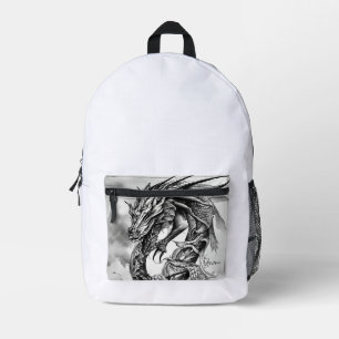 Impresa Mochila temática del dragón en venta