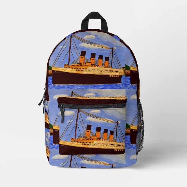 Impresa Mochila Titanic Ship (Anverso)