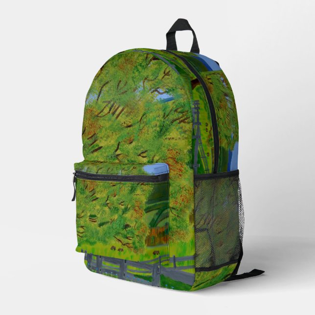 Impresa Mochila Tree of Joy  (Esquina derecha trasera )
