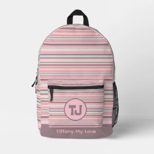 Impresa Mochila Única De Vuelta A La Escuela