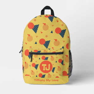 Impresa Mochila Única De Vuelta A La Escuela De Baloncesto