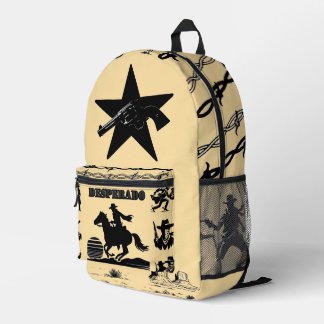 Impresa Mochila Vaquera "Desperado"