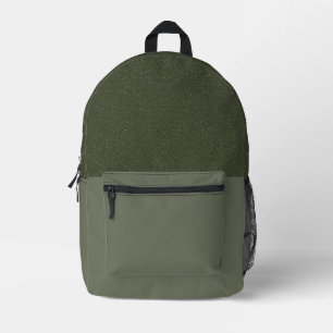 Impresa Mochila verde mezs afilada - Personalizable