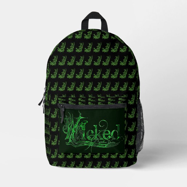 Impresa Mochila verde perversa (actualización del logotipo (Anverso)