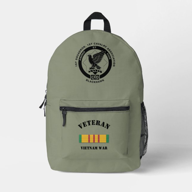Impresa Mochila Vietnam OD Green Cavalry (Anverso)