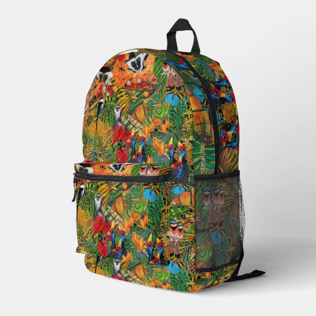 Impresa Mochila Wild Creation (Esquina derecha trasera )