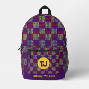Impresa Moda De Volviendo A La Mochila De Los Adolescentes