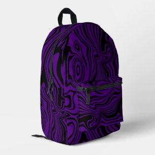 Impresa Modalidades Modas Mochila púrpura negra Elegir col