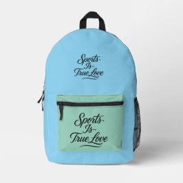 Impresa Motivación deportiva mochila - verdadero amor por 