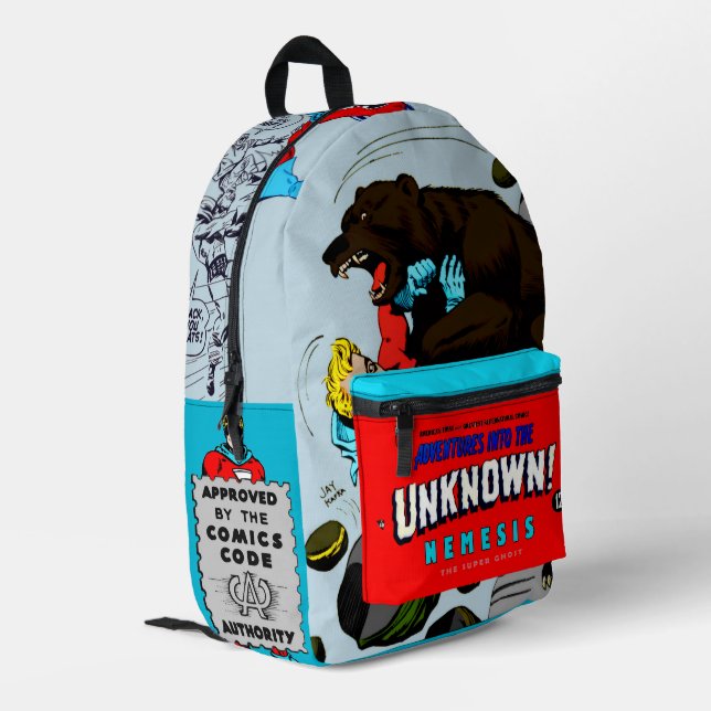 Impresa NEMESIS: La mochila súper fantasma (Esquina izquierda trasera)