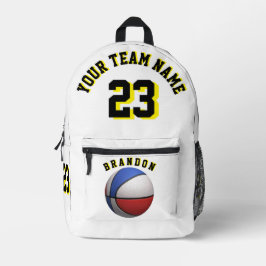 Impresa Niños mochila niños niños baloncesto deportes esco