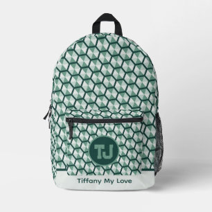 Impresa Nombre Cuto De Vuelta A La Mochila Escolar Para Ni