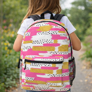 Impresa Paint the Day: Resumen de la mochila de Moda