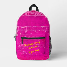 Impresa Pasos Musicales - Mochila Con Encanto Cha-Cha