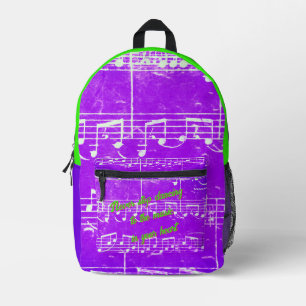 Impresa Pasos musicales- Mochila de baile real