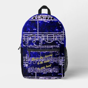 Impresa Pasos musicales- Mochila de Blues eléctricos