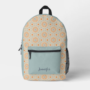 Impresa Patrón inspirado en fuegos artificiales - Mochila