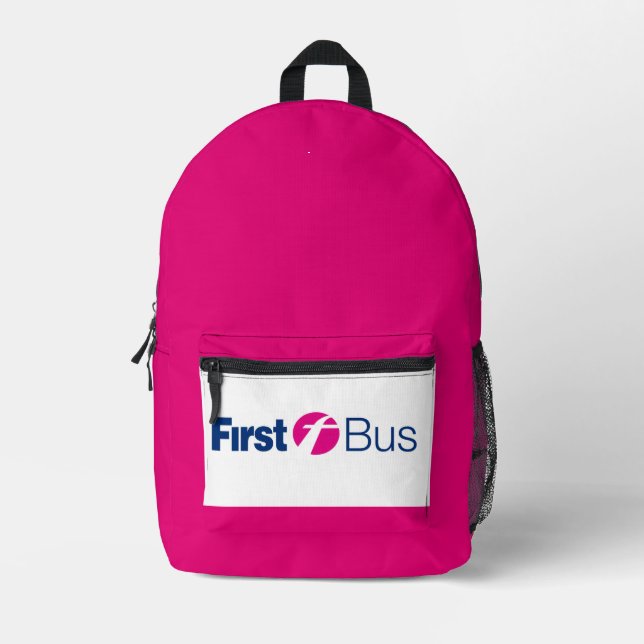 Impresa Primera mochila de bus (Anverso)