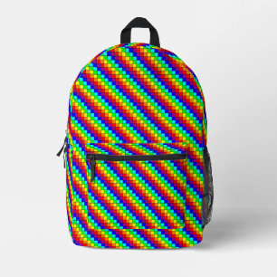 Impresa Rayas de Arcoíris - Mochila