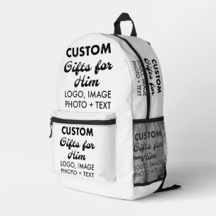 Impresa Regalos de Personalizado de mochila masculina para