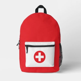 Impresa Seguridad primero: Mochila integral de primeros au