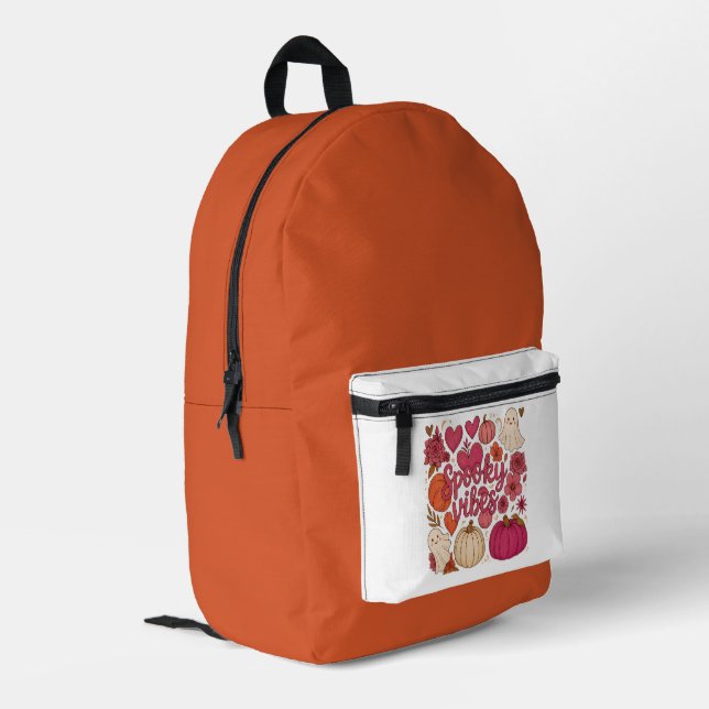 Impresa Spooky Vibes - Mochila de Halloween (Esquina izquierda trasera)