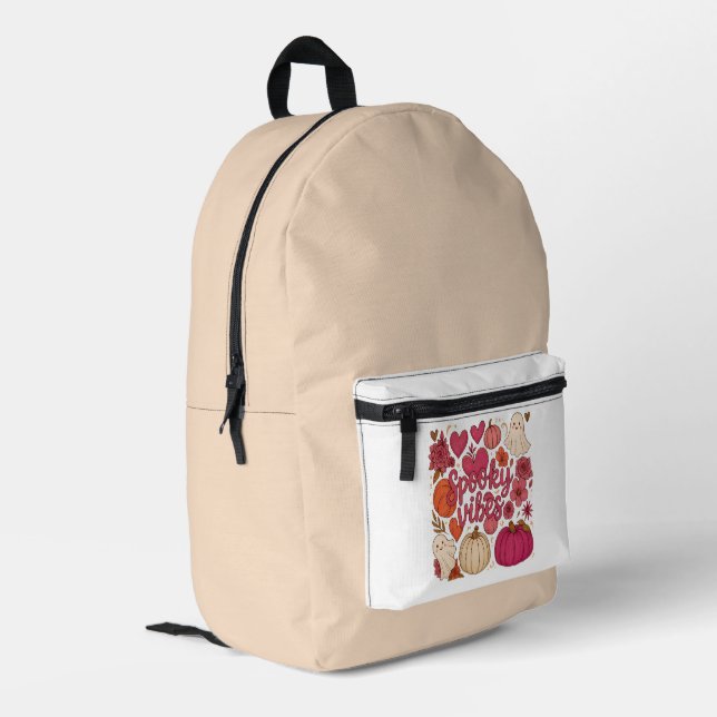 Impresa Spooky Vibes - Mochila de Halloween (Esquina izquierda trasera)