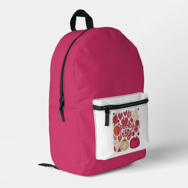 Impresa Spooky Vibes - Mochila Halloween (Esquina izquierda trasera)