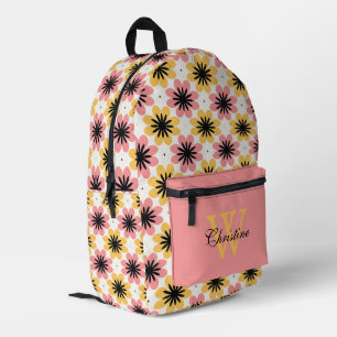 Impresa Sueños de flores rosadas de chica: mochila persona