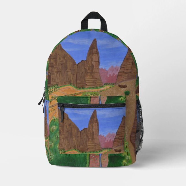 Impresa Tabuk, mochila de Arabia Saudita (Anverso)