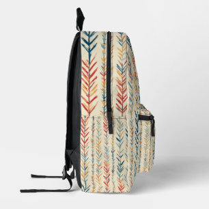 Impresa Tiras de agujas de pino pintadas - Mochila