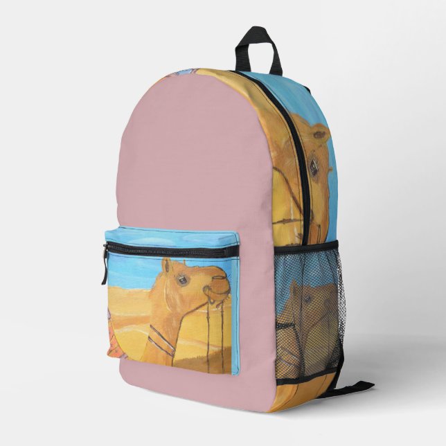 Impresa Una mochila de camello (Esquina derecha trasera )