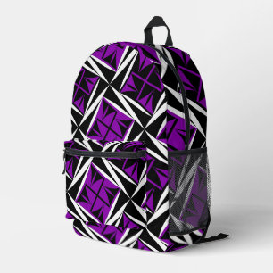 Impresa Vientos sagrados en mochila morada