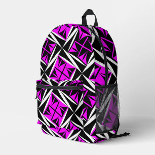 Impresa Vientos sagrados en mochila rosa