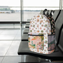 ¡Viva México | Mochila Ilustrada con Tema Mexicano