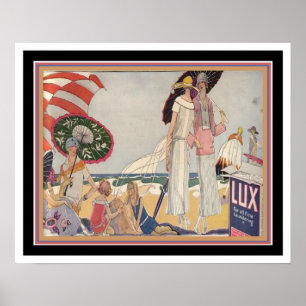 impresión 16x20 del anuncio del lux del art déco