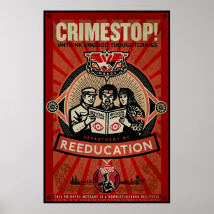 Impresión 1984 de INGSOC Thoughtcrime