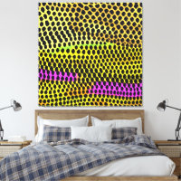 Impresión abstracta de color "Vibrant Wilderness"