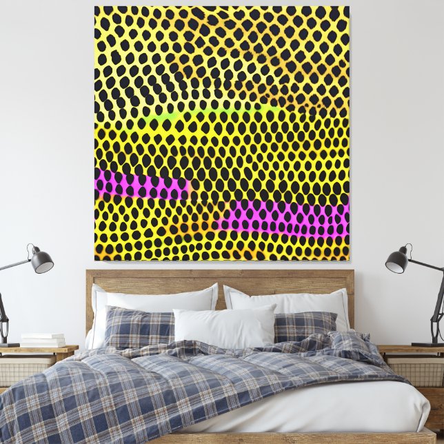 Impresión abstracta de color "Vibrant Wilderness" (Insitu(Dormitorio))