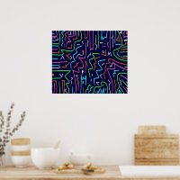 Impresión abstracta de la edad del espacio