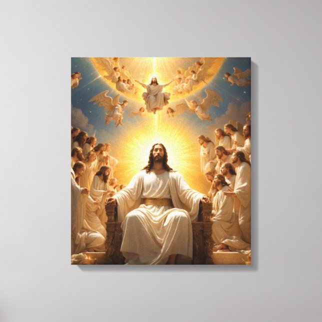 "Impresión abstracta de lienzo - Decoración modern (Anverso)