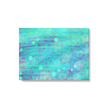 Impresión abstracta de lienzo "Space Jam"