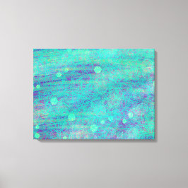 Impresión abstracta de lienzo "Space Jam"