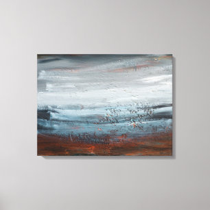 Impresión abstracta del Bello Artes del paisaje e