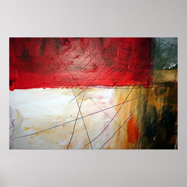 Impresión abstracta moderna - Posters de arte Mini (Frente)