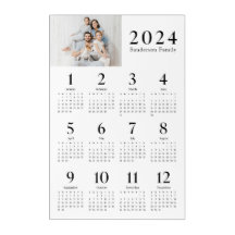 2024 Nombre de foto del Personalizado del calendar