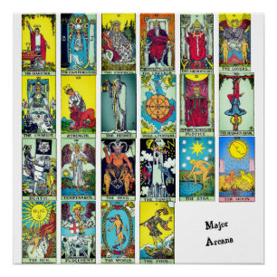 Impresión acrílica Arcana Tarot mayor